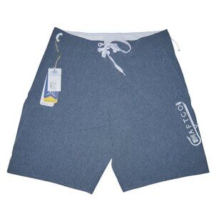 AFTCO Men's Fishing Board Shorts Size 30 Blue DWR Swimwear NWT